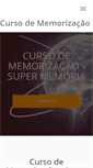 Mobile Screenshot of cursomemorizacao.com